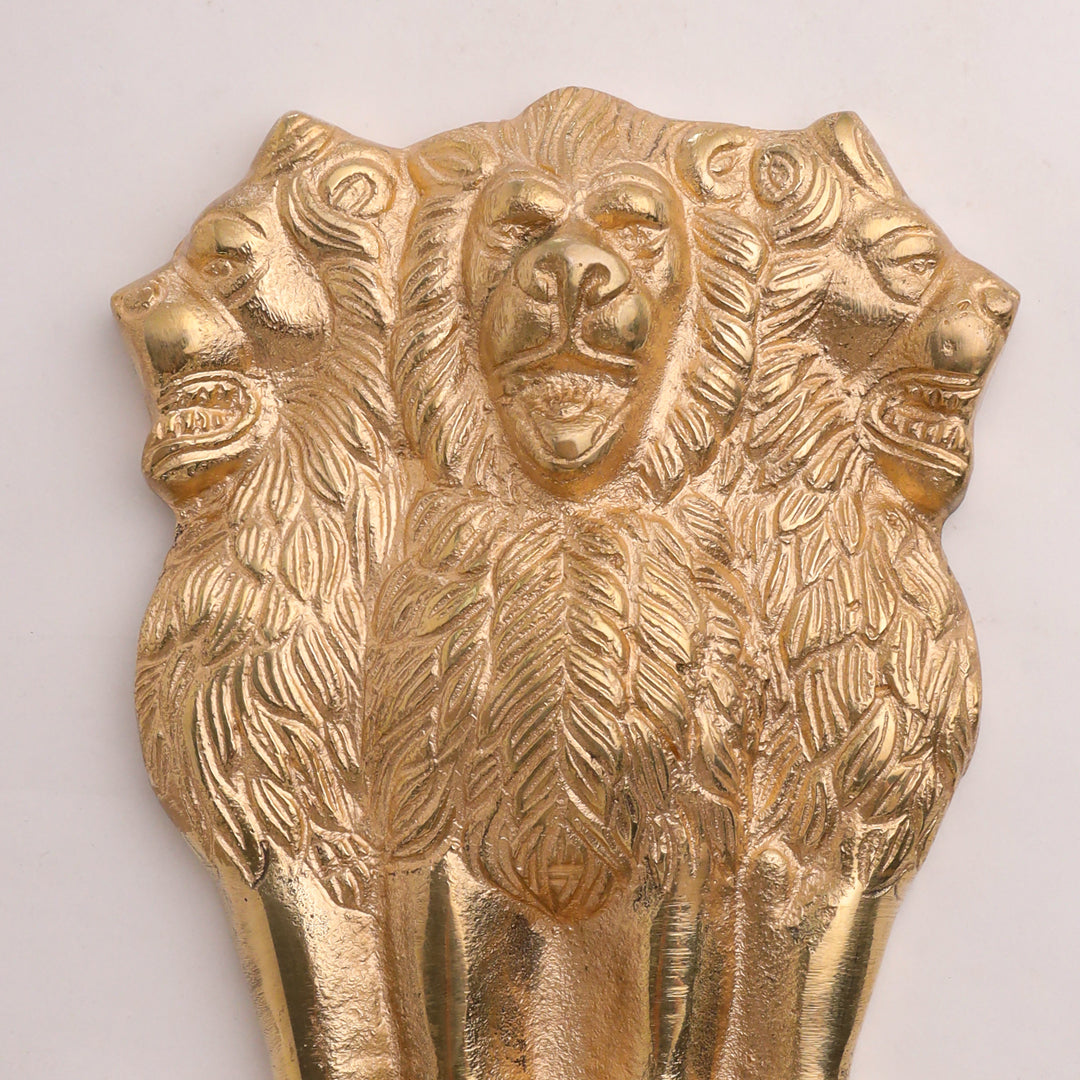 Brass Ashok Stambh Wall Hanging (9 Inch)