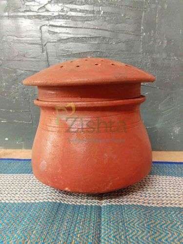 Clay Rice Pot with Strainer Plate