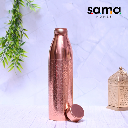 Handcrafted Copper Bottle for Health | Leakproof, Durable, and Elegant
