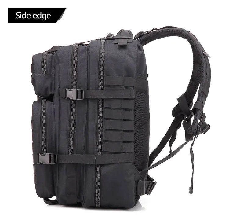 Large Capacity Waterproof Tactical Backpack for Men, 3P Softback, Outdoor Bug Rucksack, Hiking, Camping, Hunting Bags, 50L