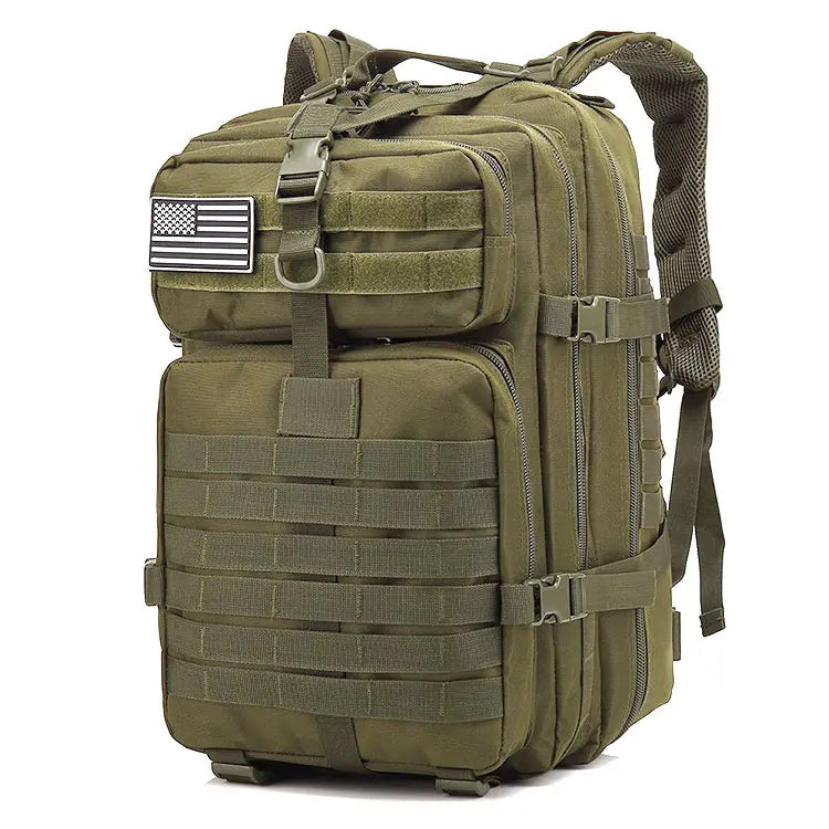 Large Capacity Waterproof Tactical Backpack for Men, 3P Softback, Outdoor Bug Rucksack, Hiking, Camping, Hunting Bags, 50L