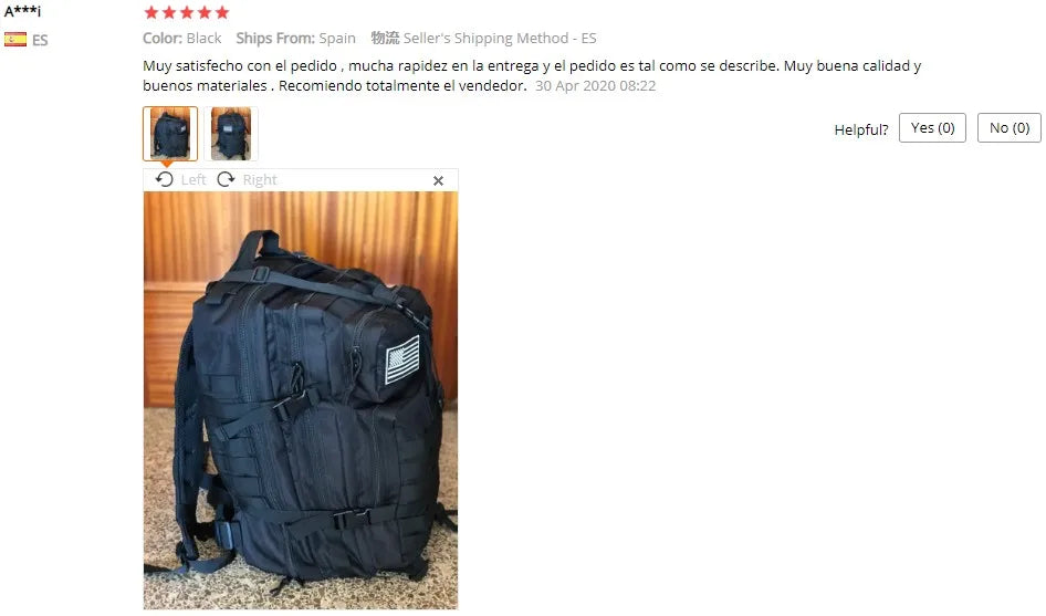 Large Capacity Waterproof Tactical Backpack for Men, 3P Softback, Outdoor Bug Rucksack, Hiking, Camping, Hunting Bags, 50L