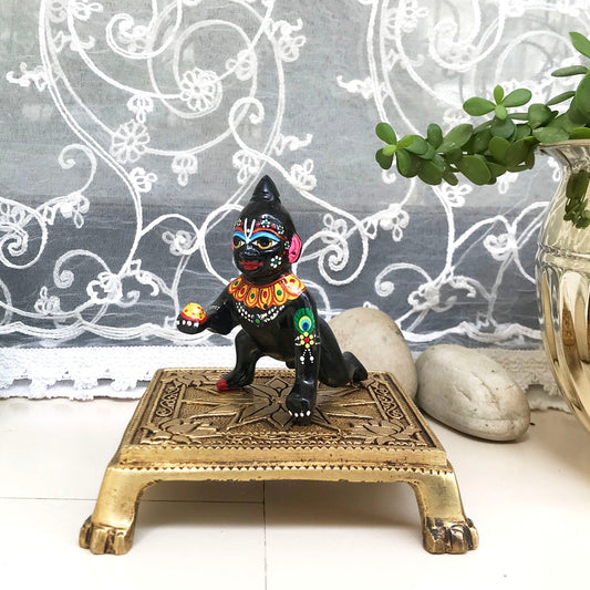 Black Brass Laddu Gopal