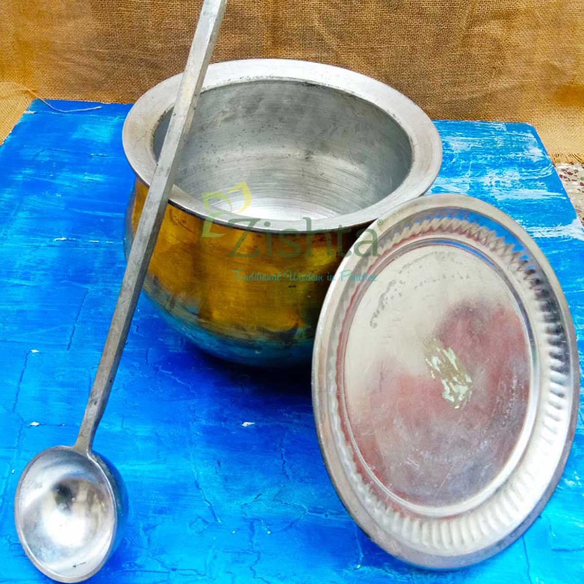 SAMA Homes - brass plain lid with tin coating