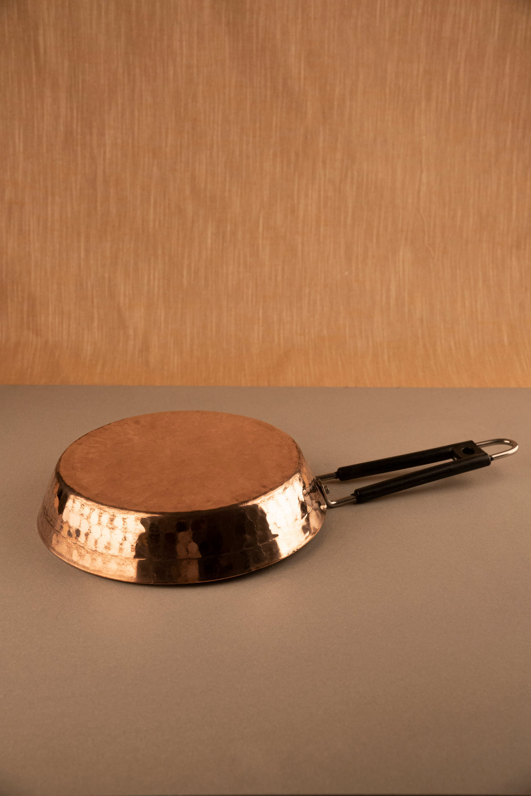 sama homes copper frypan frying pan