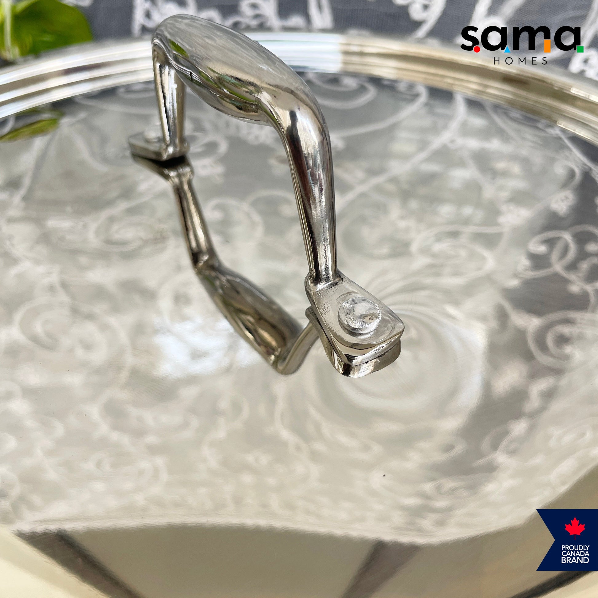 Stainless Steel Triply Deep Kadhai with Lid