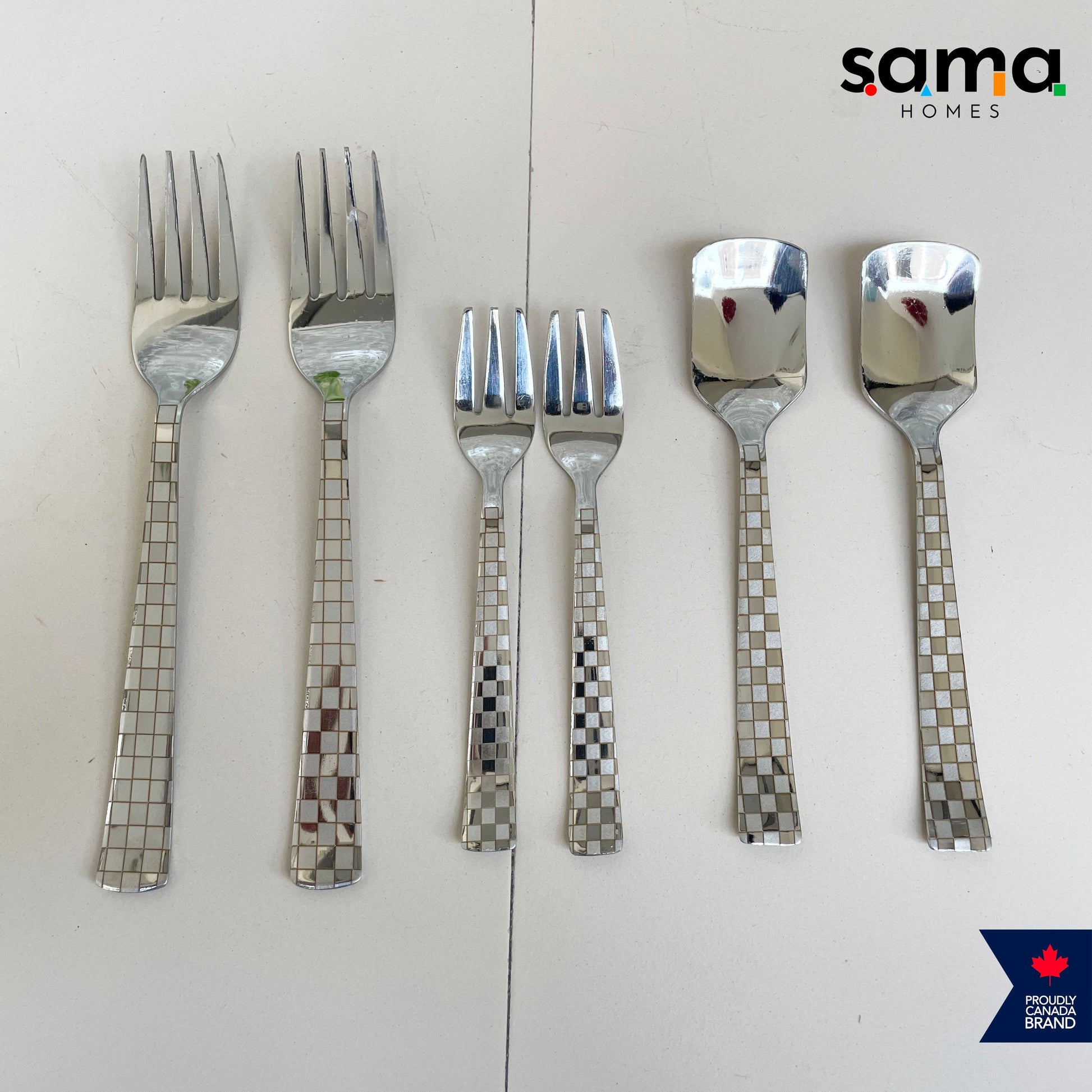 combo of forkd and ine cream spoon,