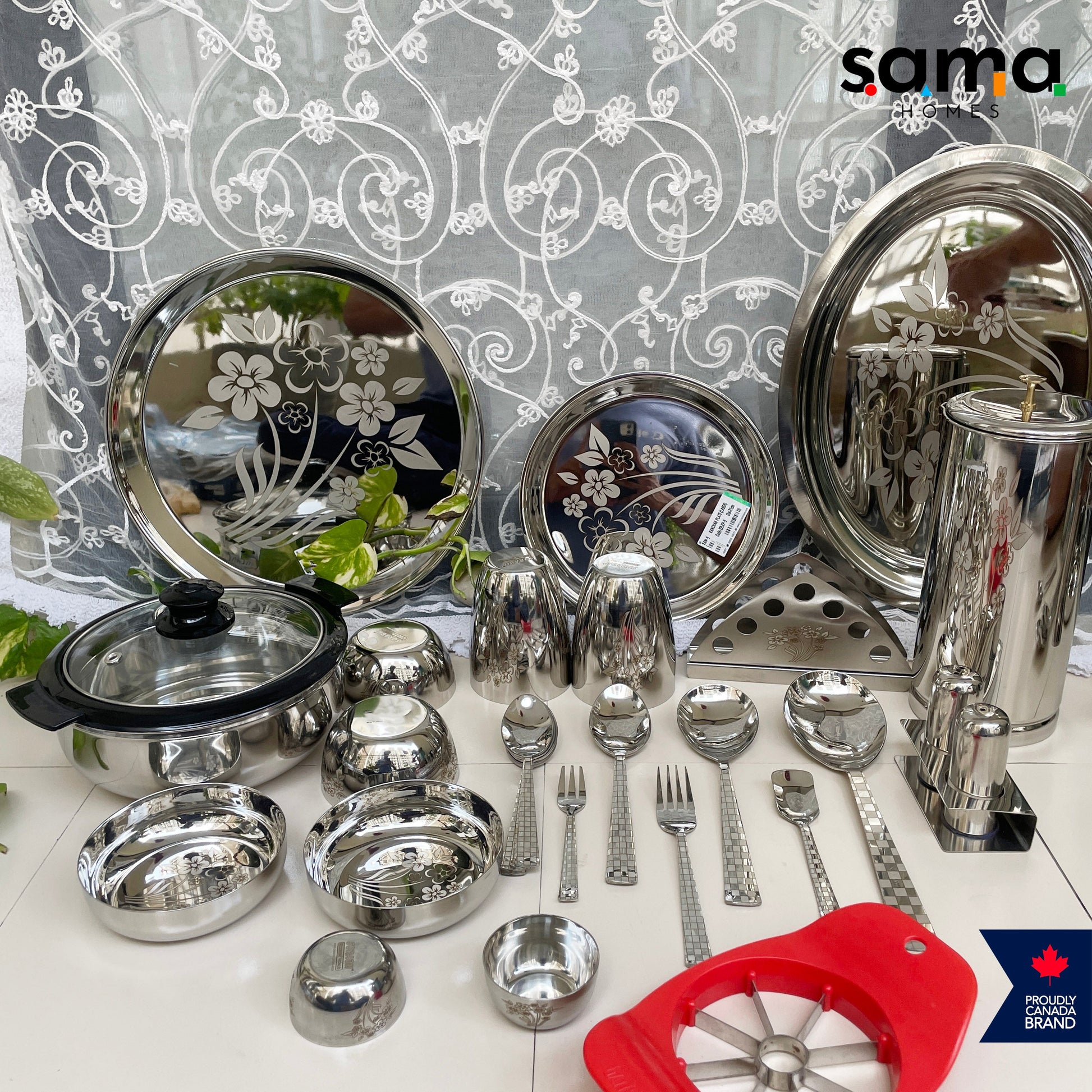 Stainless Steel Dinner set