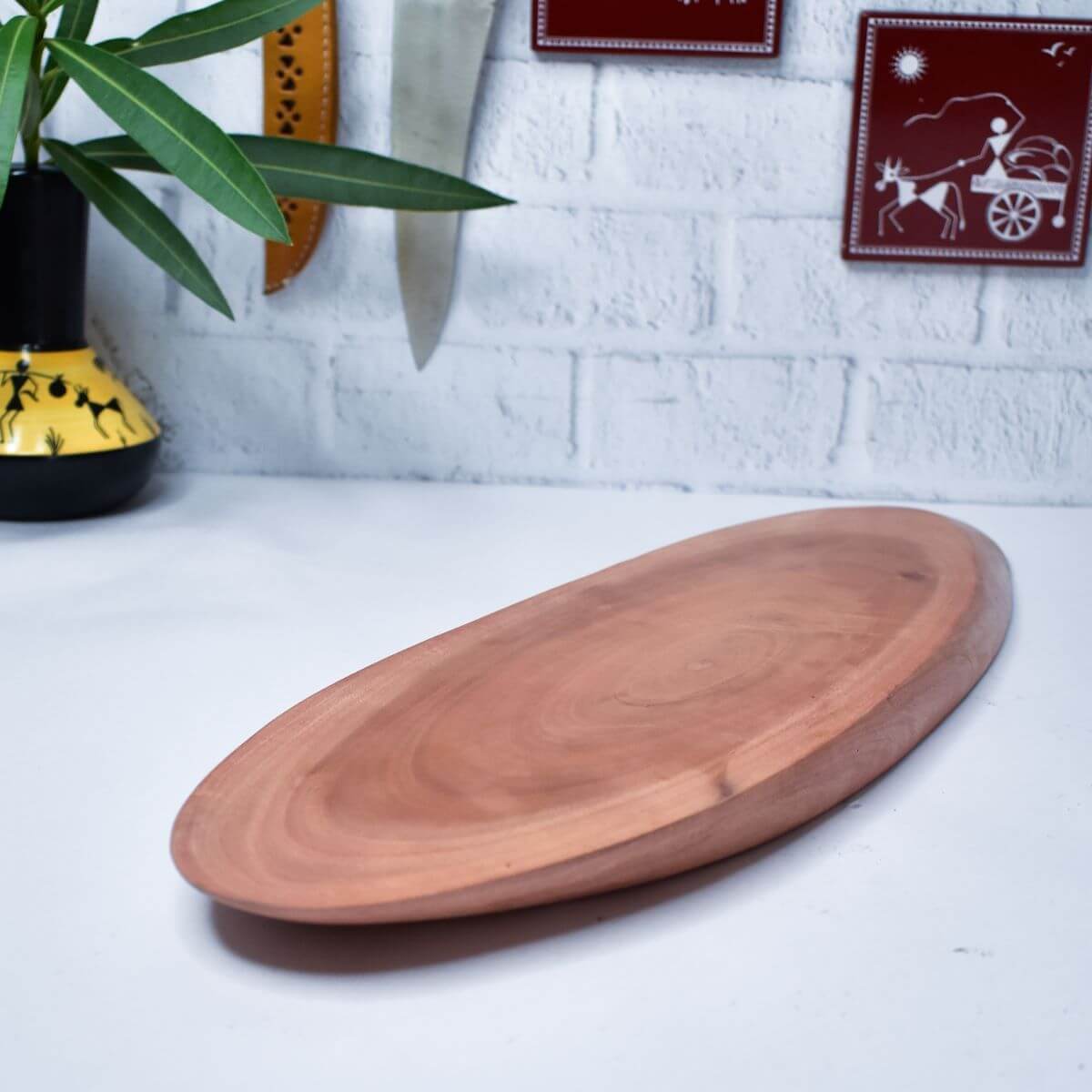 Natural Shape Neem Wood Chopping Board