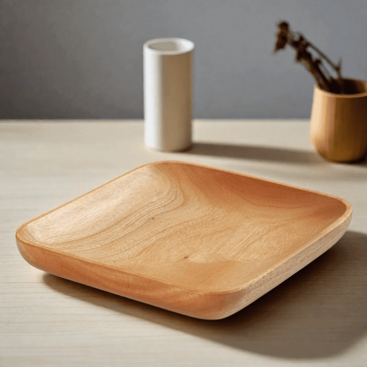 Neem Wood Snack Serving Tray