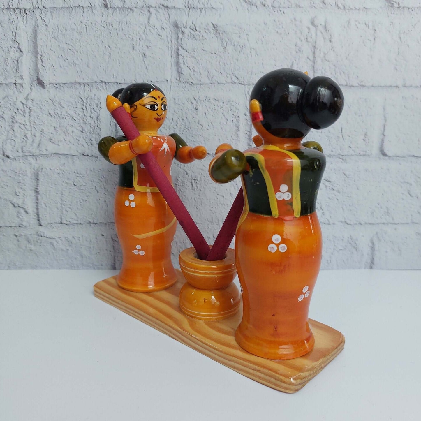Rice Pounding Rokali - Orange