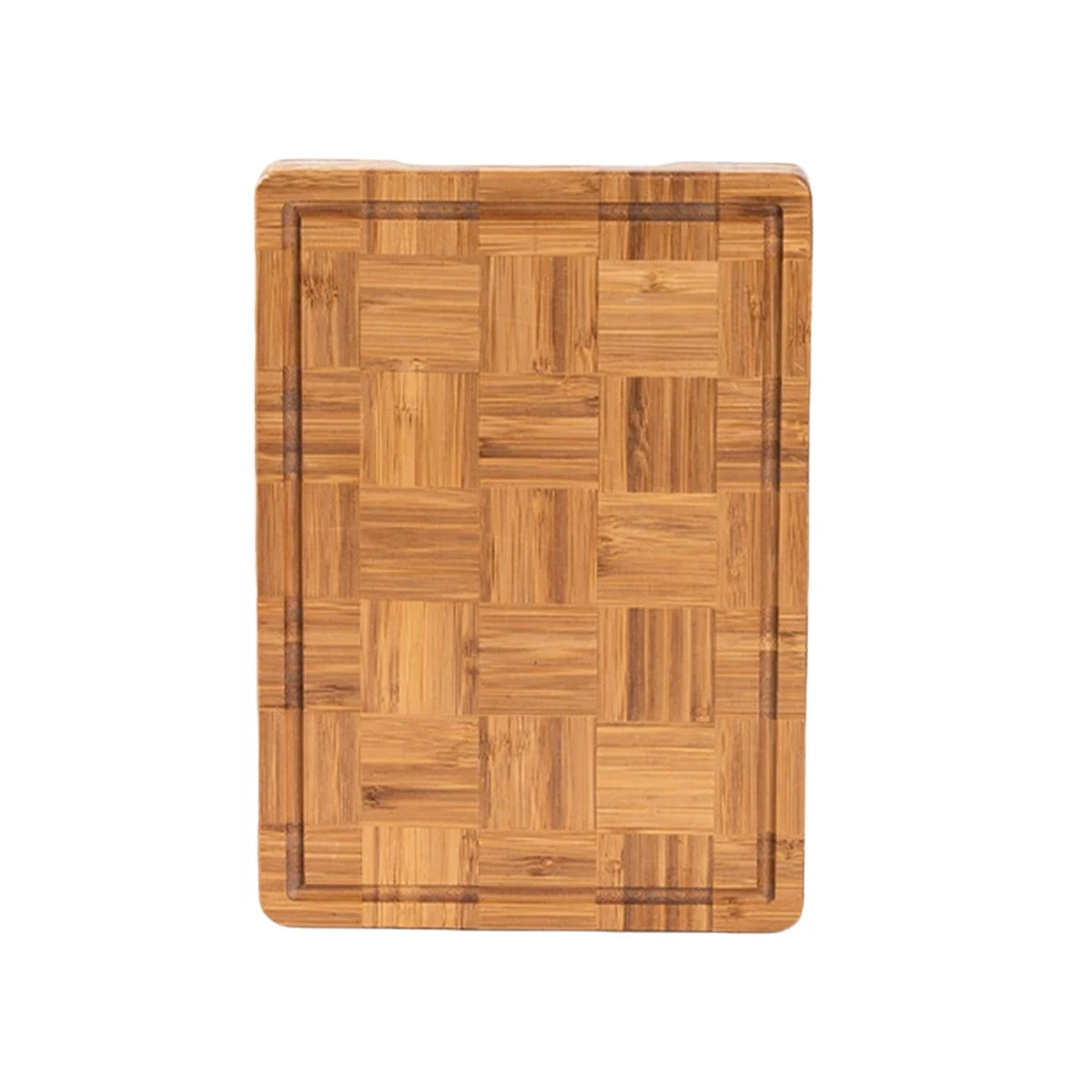 Premium Bamboo Cutting Board for Kitchen, Rectangle and Oval Design, Thick and Durable Chopping Surface for Vegetables, Meats