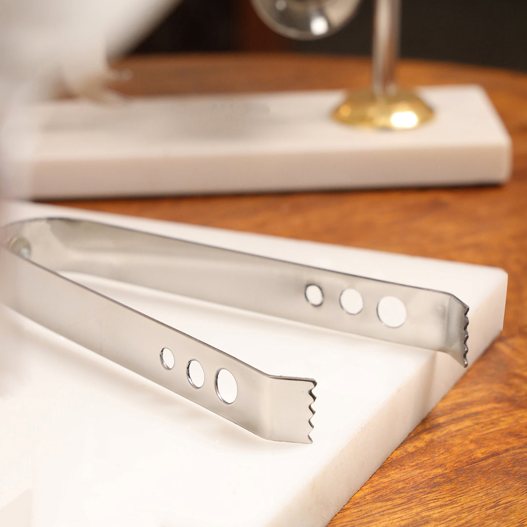 Brass & Steel Bar Tool Set with Stand (9.8 Inch)