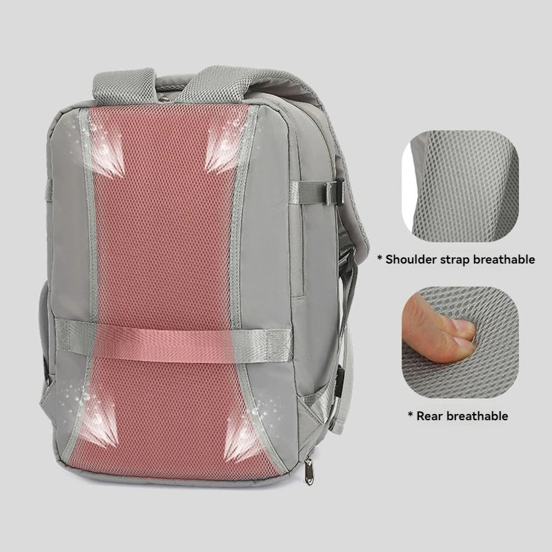 Travel Backpack 42x18x29 cm – Cabin Hand Luggage, Laptop & Leisure Bag for Men & Women | Lightweight Mochila para Viaje