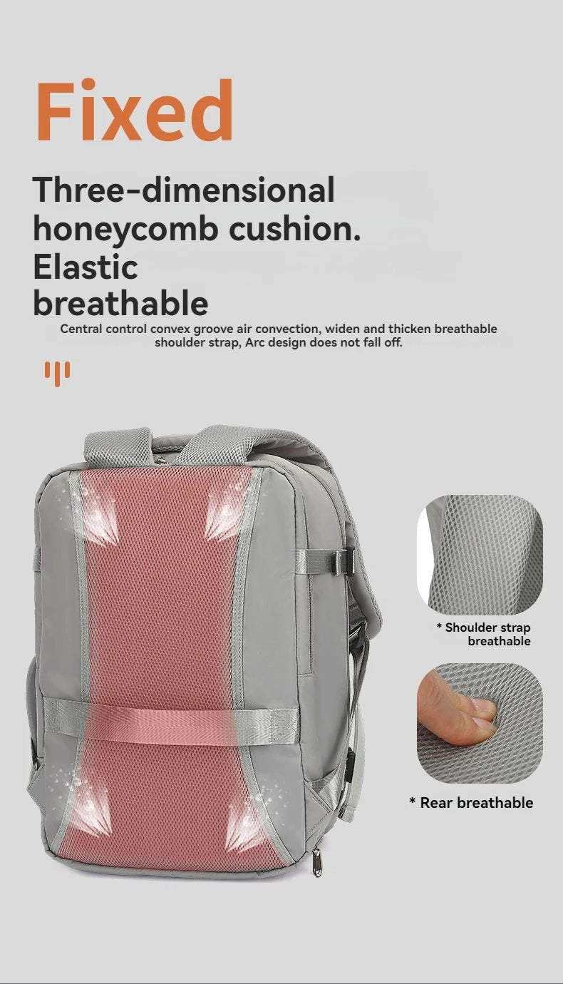 Travel Backpack 42x18x29 cm – Cabin Hand Luggage, Laptop & Leisure Bag for Men & Women | Lightweight Mochila para Viaje