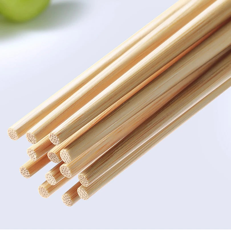 5/10 Pairs Chinese Bamboo Chopsticks,Unpainted, Wax Free, Mold Proof, Anti Slip,Japanese Kitchen Utensils Bamboo Chopsticks Set