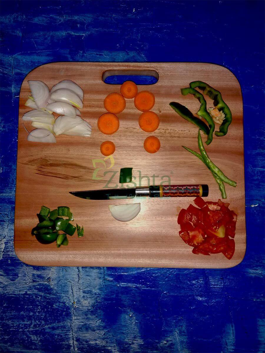 Square Neem Wood Chopping Board