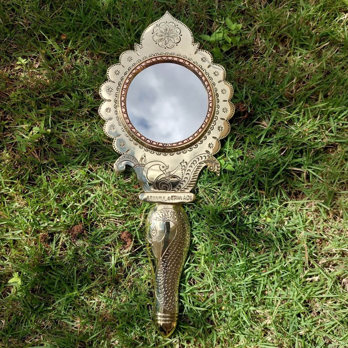 Aranmula Peacock Wall Hanging Mirror