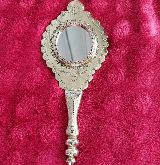 Aranmula Round Wall Hanging Kannadi/Mirror