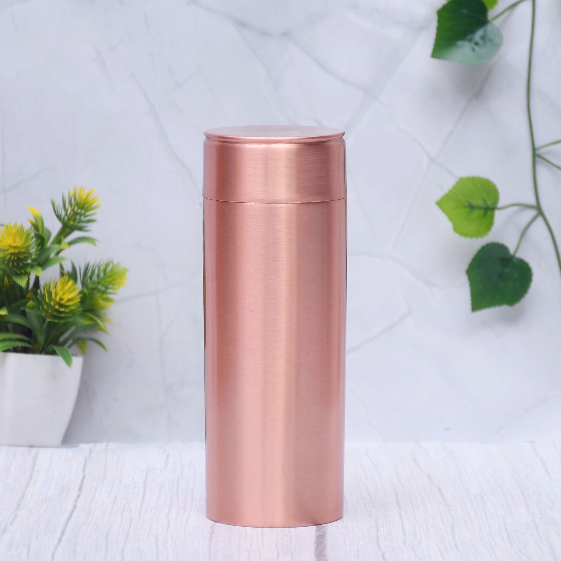 SAMA Homes - pure copper water bottle plain milton style straight capacity small