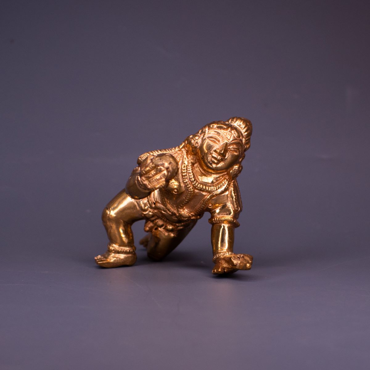 SAMA Homes - baby krishna panchaloha idol