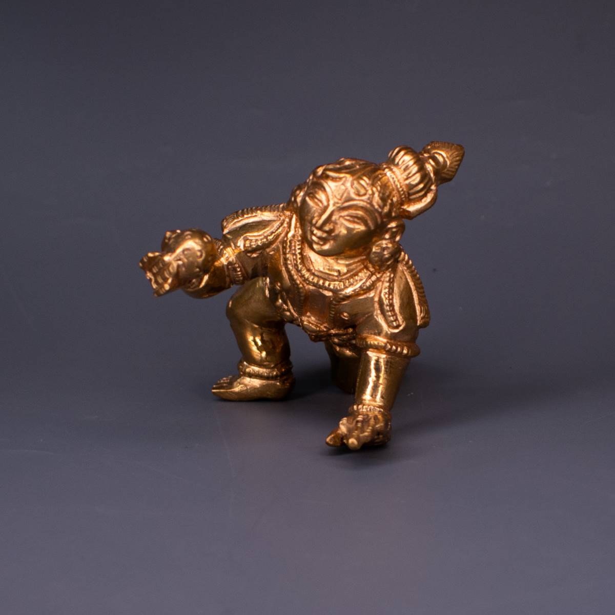 SAMA Homes - baby krishna panchaloha idol