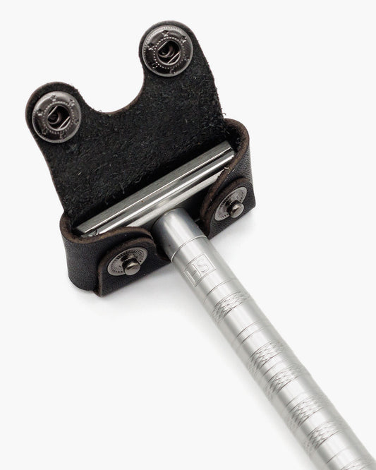 Henson Razor Black Leather Head Cover – Genuine Leather Protection | Samahomes.ca