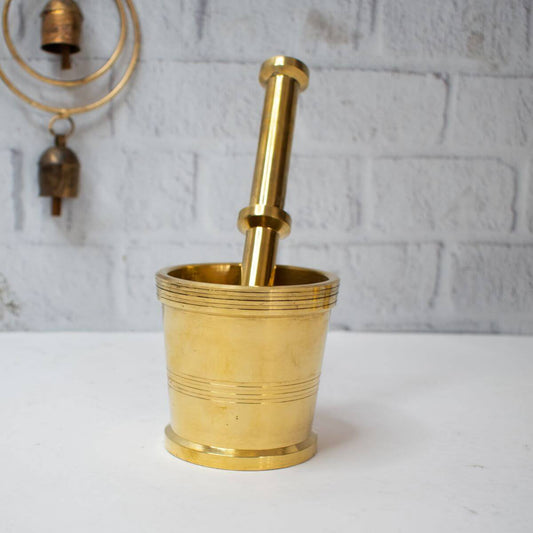 Brass Mortar & Pestle