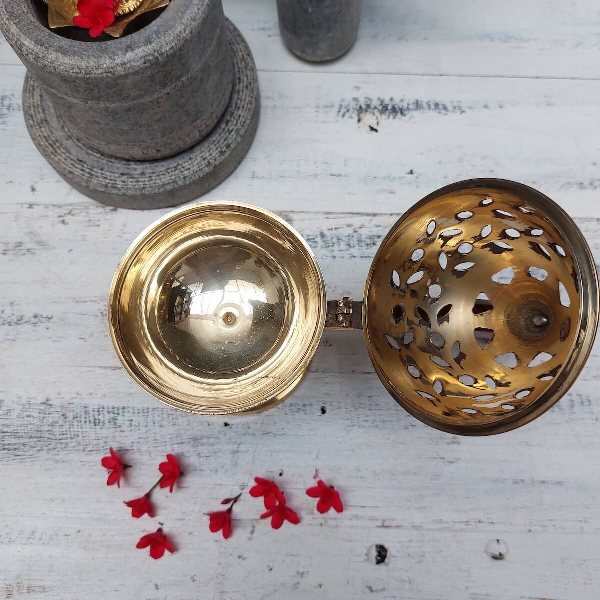 Brass Sambrani /Dhoop /Loban Stand