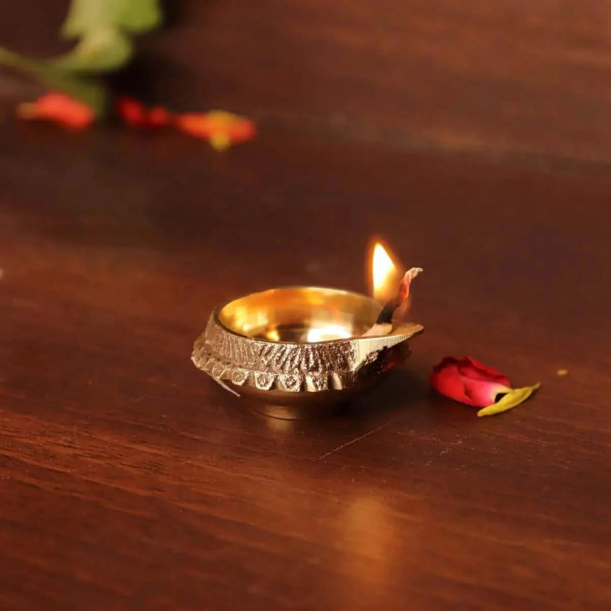 Brass Kuber Deepam Set Of 4 |Traditional auspicious deepam for gifting