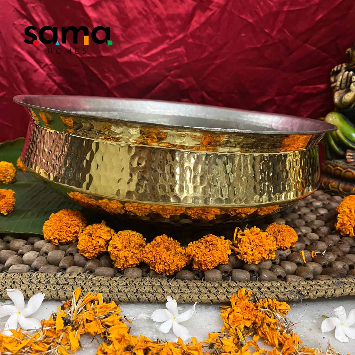 SAMA Homes - brass lagoon with tin coated