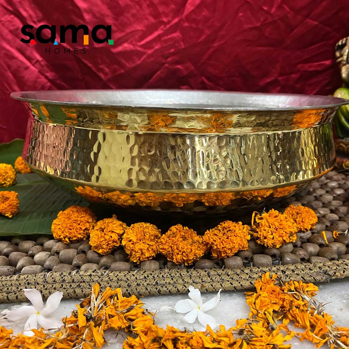 SAMA Homes - brass lagoon with tin coated