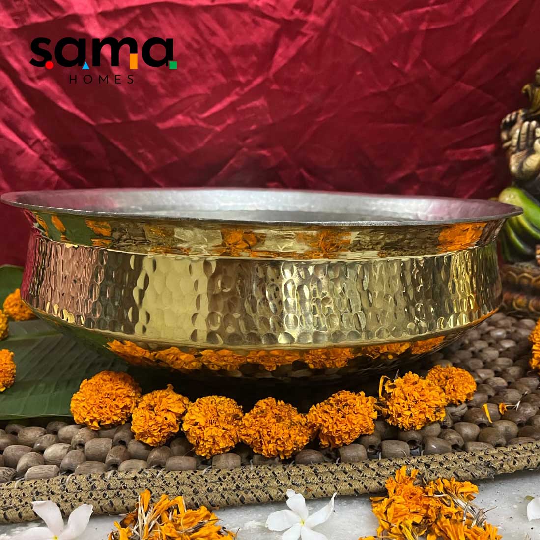 SAMA Homes - brass lagoon with tin coated