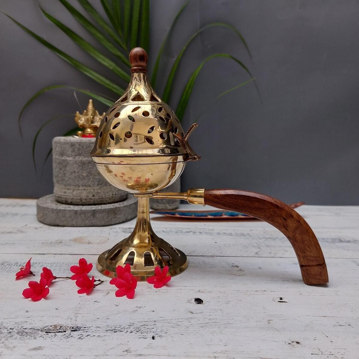 Brass Sambrani /Dhoop /Loban Stand
