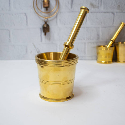 Brass Mortar & Pestle