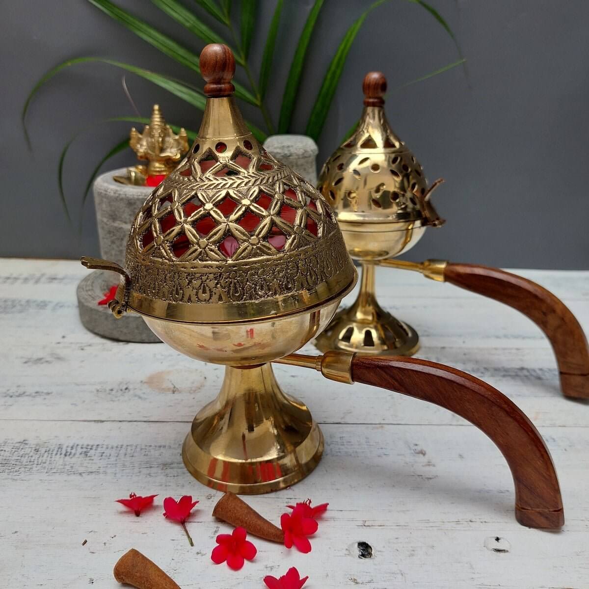 Brass Sambrani /Dhoop /Loban Stand