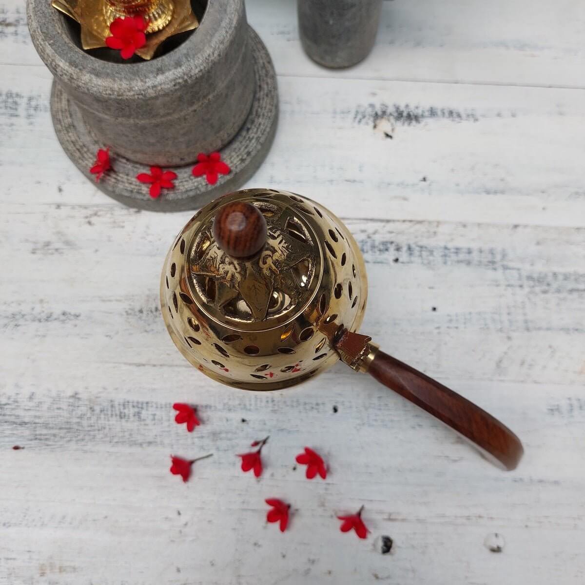 Brass Sambrani /Dhoop /Loban Stand