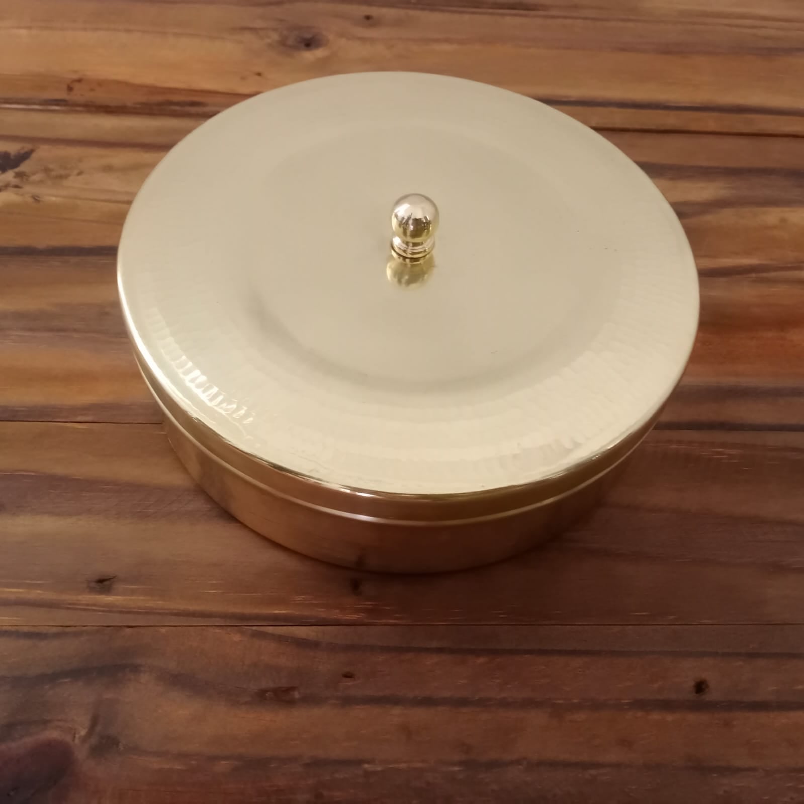 SAMA Homes - brass spice box masala dabba anjaraipetti