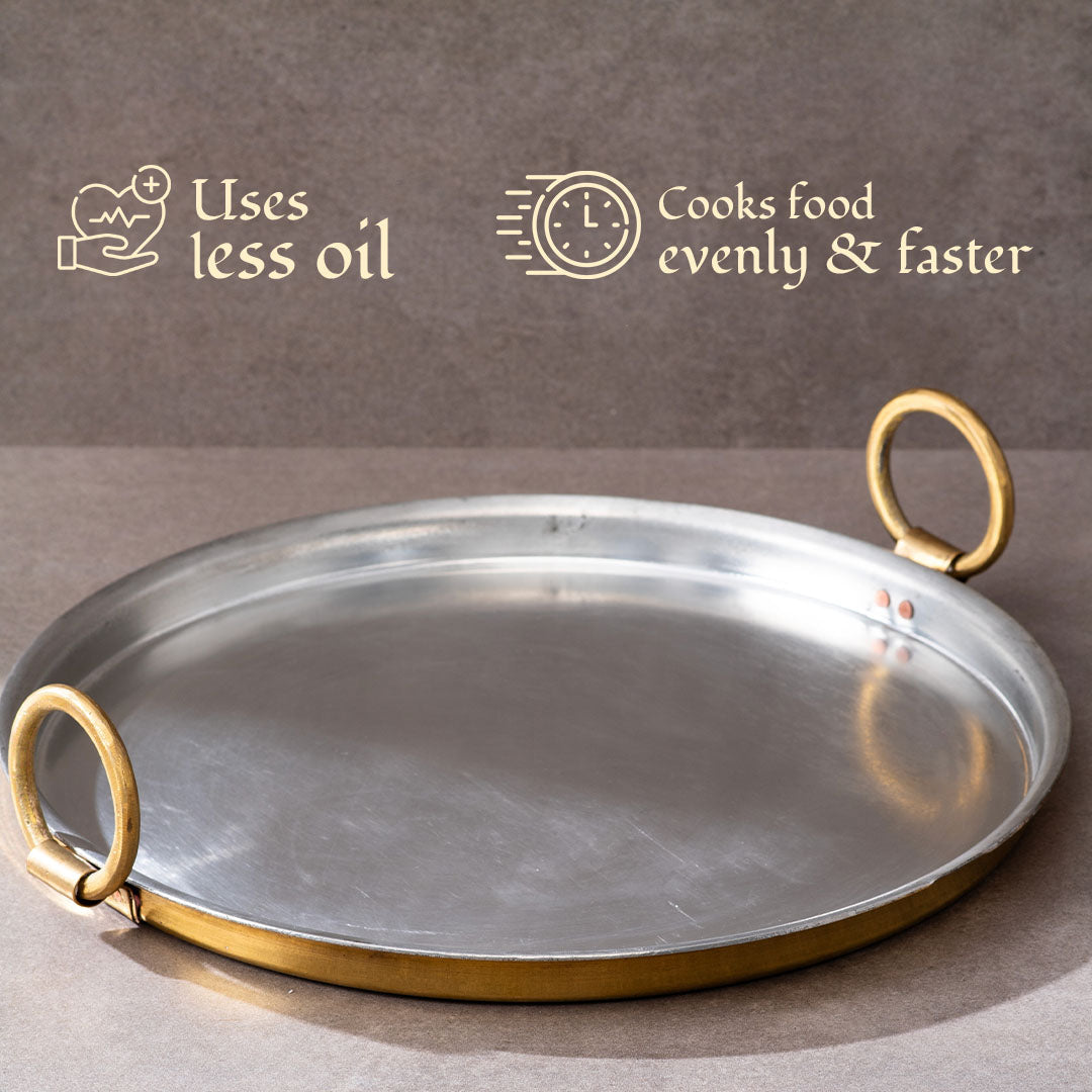 sama homes brass dosa tawa