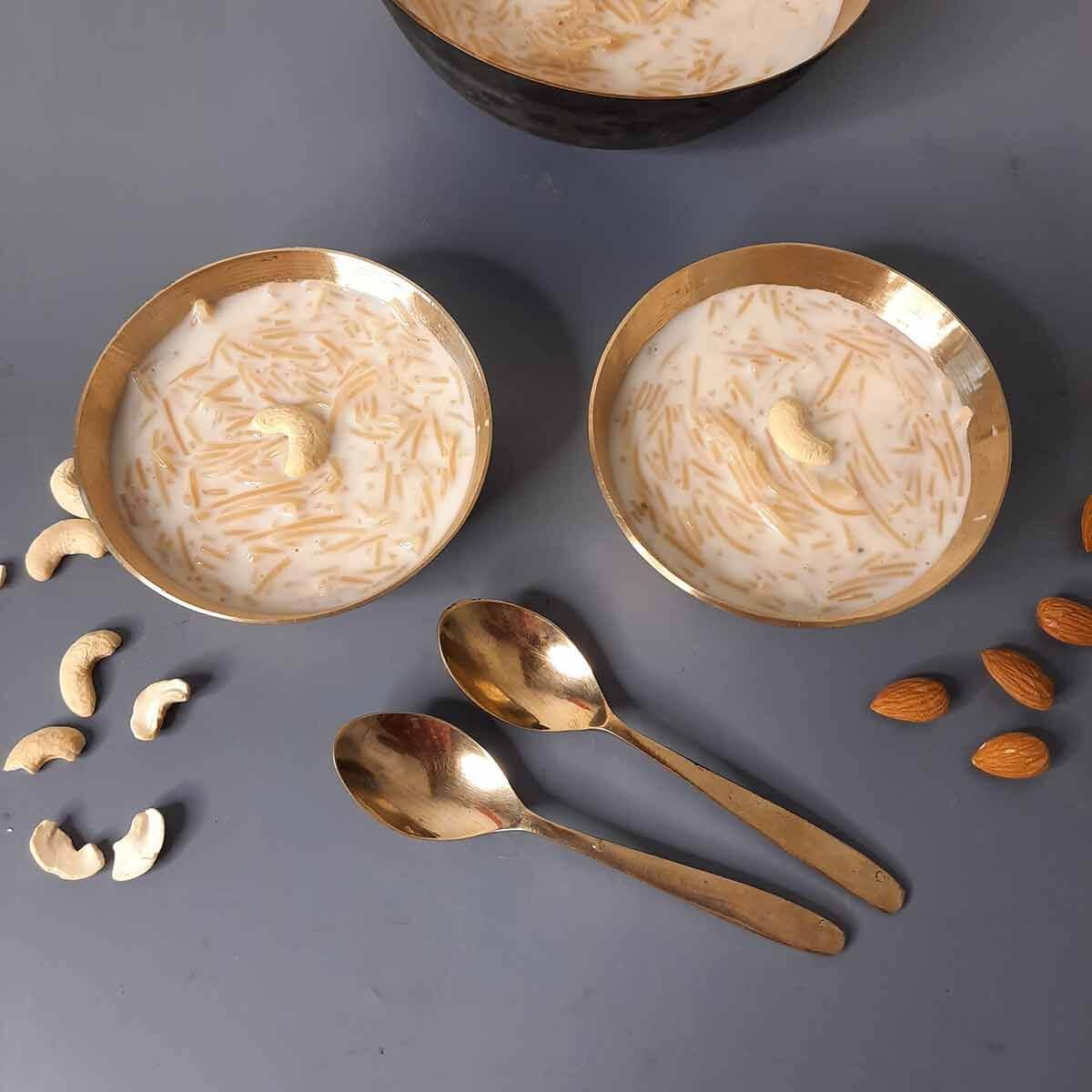 Bronze - Kansa Dessert Bowls (Set of 2)