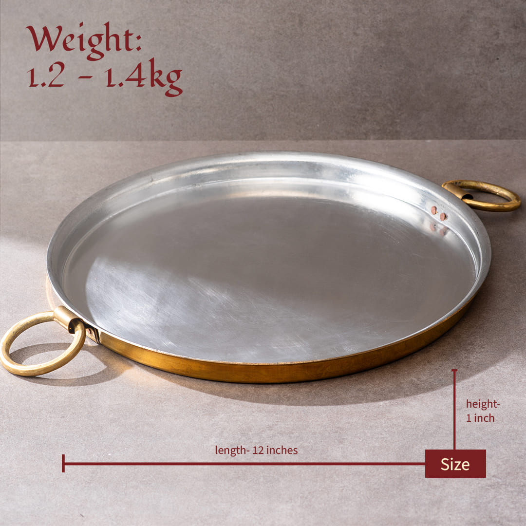 sama homes brass dosa tawa