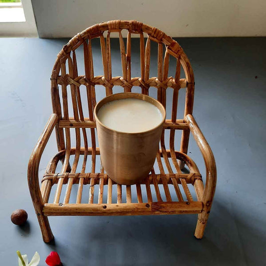 Handcrafted Kansa Bronze Baby Glass