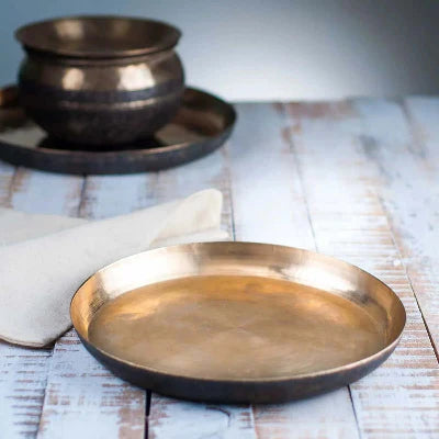 Kansa - Bronze Hand Crafted Dinner Plates