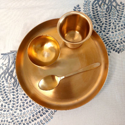 Kansa Kids Dinner Set