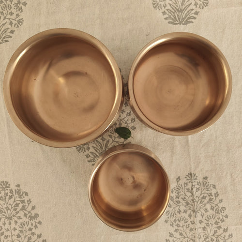 Kansa Tulsi Cookware Handi
