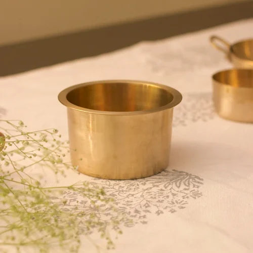 Kansa Tulsi Serveware Gravy Pot/Gunj