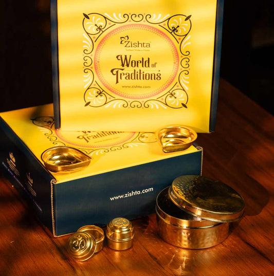 Mithai Diya set | A sweet festival gifting set (New)