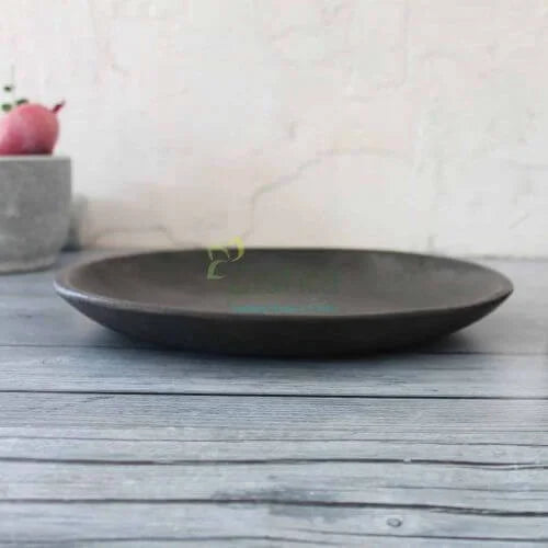 Serving-Dining Plate: Manipur Black Pottery