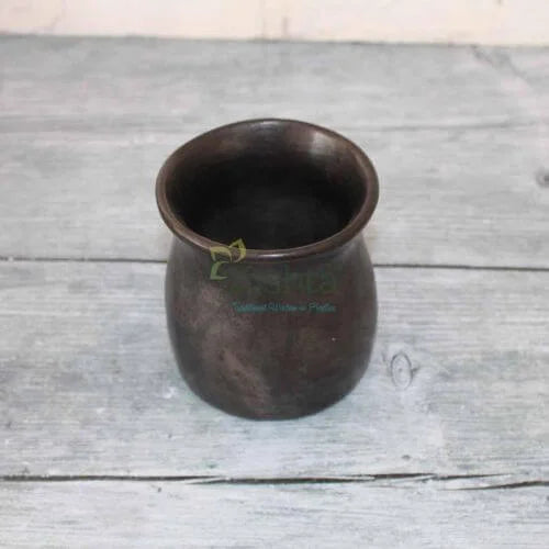 Serving Plate & Mug Set: Manipur Black Pottery