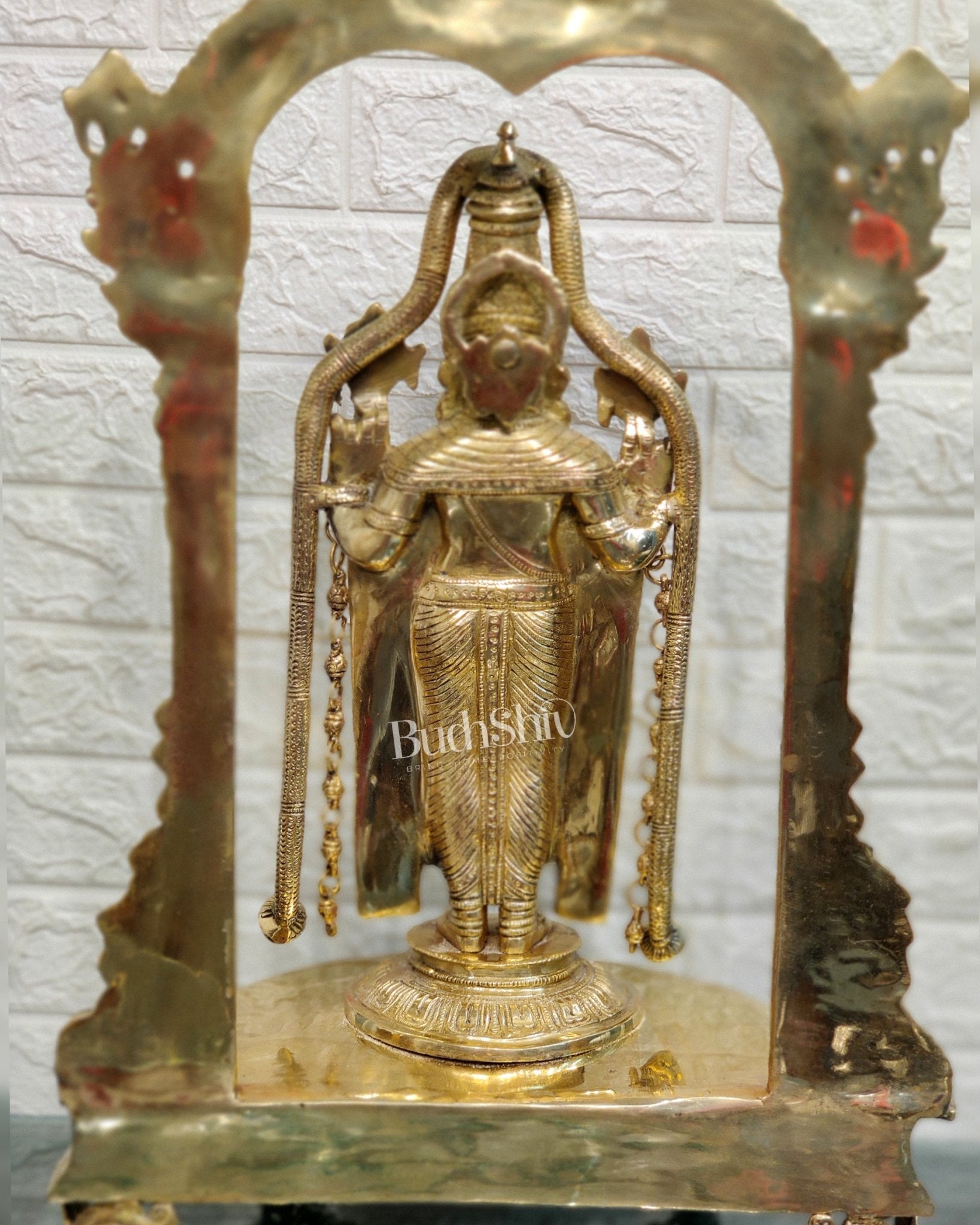 Sama Homes-tirupati balaji brass idol 25 inches 2